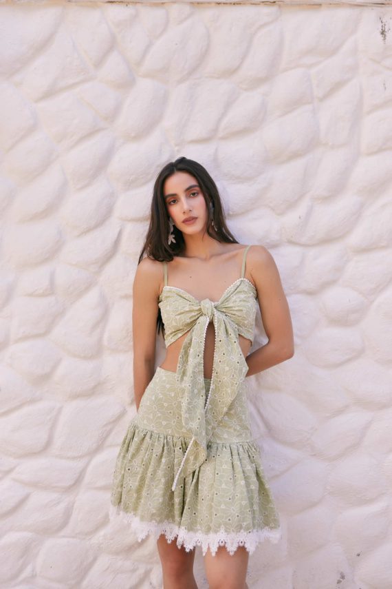Falda Dominique Ojalillo - Imagen 3