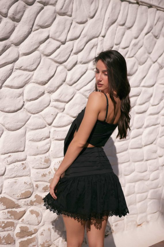 Falda Dominique Ojalillo