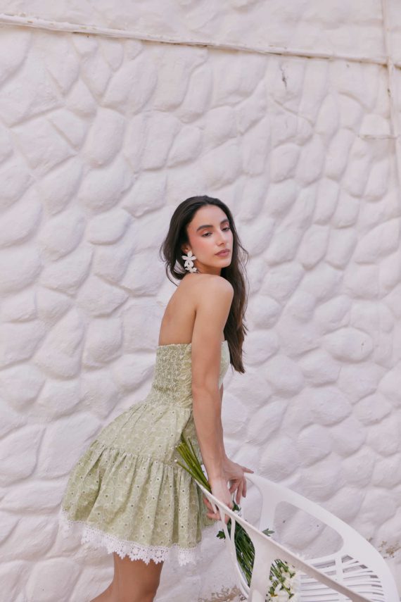 Vestido Paulette Ojalillo - Imagen 2