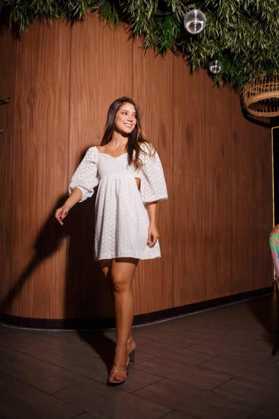 Vestido Imperio Ojalillo
