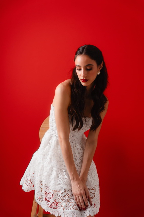Vestido Paulette Guipur - Imagen 2