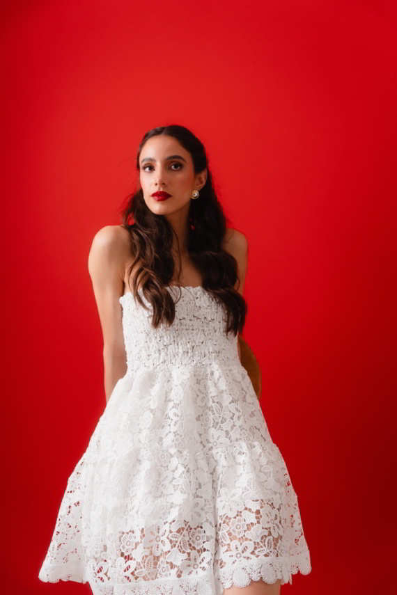 Vestido Paulette Guipur