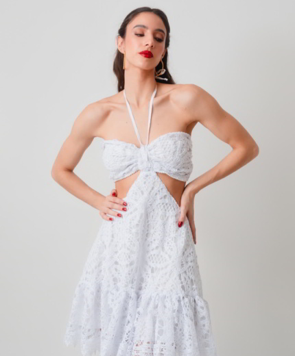 Vestido María Camila Lucie Guipur